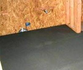 Гидроизоляция фанеры пола - вариант 1