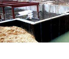 Гидроизоляция фундамента изнутри - модель 4