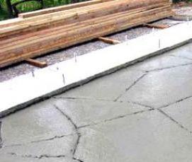 Гидроизоляция фундамента полиэтиленовой пленкой - вариант 1