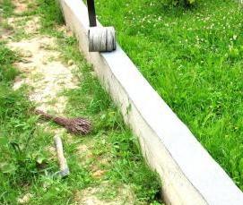 Гидроизоляция фундамента забора - вариант 3