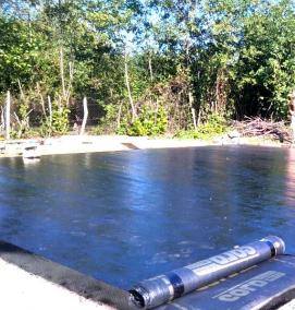 Гидроизоляция фундаментной плиты - вариант 2