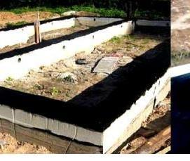 Гидроизоляция фундаментов и подвалов - модель 3