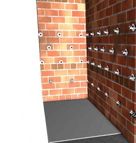 Гидроизоляция изнутри от грунтовых вод - тип 2