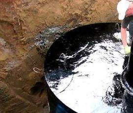 Гидроизоляция камеры - тип 2