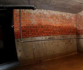 Гидроизоляция кирпичной кладки стены - тип 3