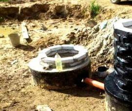 Гидроизоляция колодцев битумной мастикой - тип 1