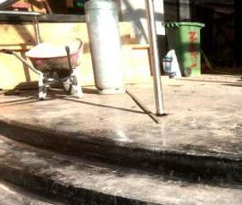 Гидроизоляция колодцев битумной мастикой - тип 2