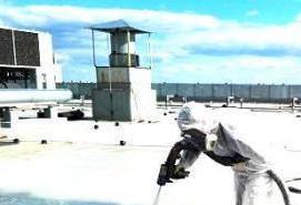 Гидроизоляция кровли полимочевиной - тип 2