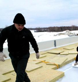 Гидроизоляция кровли - тип 3