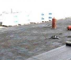 Гидроизоляция кровли рулонными материалами - тип 2