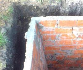 Гидроизоляция металлического кессона изнутри - тип 3