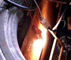 Гидроизоляция металлического кессона изнутри - тип 2