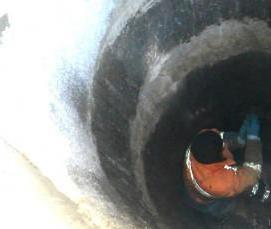 Гидроизоляция мокрых колодцев - вариант 4