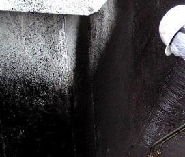 Гидроизоляция мокрых стен - модель 2