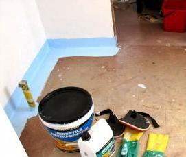 Гидроизоляция мокрых зон - тип 4