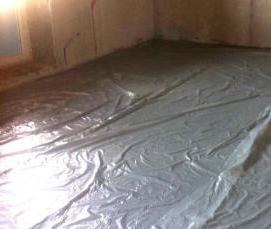 Гидроизоляция над квартирой - тип 2