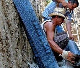 Гидроизоляция оклеечная рулонная на мастике - вариант 3