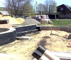 Гидроизоляция опор - вариант 4