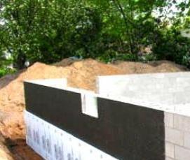 Гидроизоляция пеноблоков - вариант 2