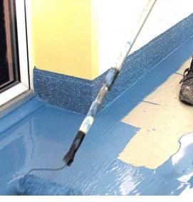 Гидроизоляция перед стяжкой - вариант 4