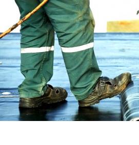 Гидроизоляция перед стяжкой - вариант 3