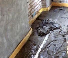 Гидроизоляция под бетонную стяжку - тип 4