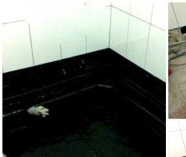 Гидроизоляция под душевую кабину - модель 2