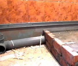 Гидроизоляция под душевую - модель 4