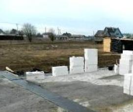 Гидроизоляция под газобетонные блоки - вариант 2