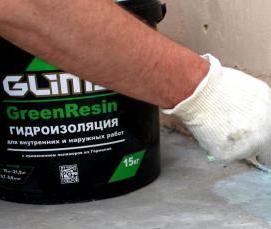 Гидроизоляция под кафельную плитку - тип 4