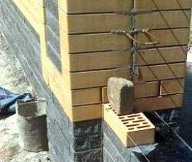 Гидроизоляция под кладку - модель 2