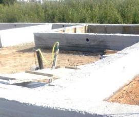 Гидроизоляция под ленточный фундамент - вариант 2