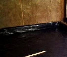 Гидроизоляция под плитку на улице - тип 2