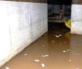 Гидроизоляция подвала снаружи от грунтовых вод - модель 1