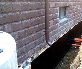 Гидроизоляция погреба от грунтовых вод - модель 2