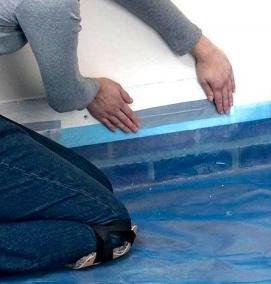 Гидроизоляция пола - модель 1