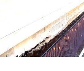 Гидроизоляция пола мембраной - вариант 1