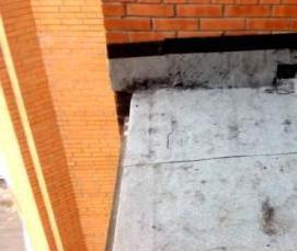 Гидроизоляция пола открытого балкона - модель 2