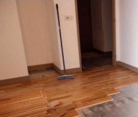 Гидроизоляция пола под ламинат - тип 1