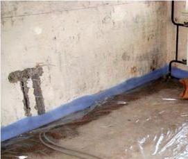 Гидроизоляция пола под ламинат - тип 3