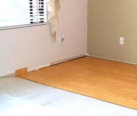 Гидроизоляция пола под ламинат - тип 2