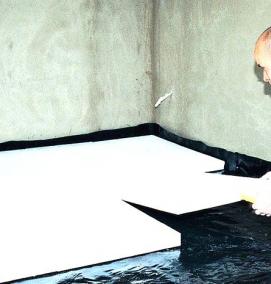 Гидроизоляция пола - модель 2