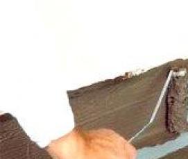 Гидроизоляция полимерным смесями - модель 4