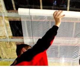 Гидроизоляция потолка от протечек сверху - модель 2