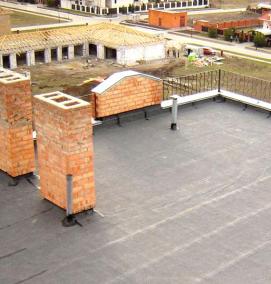 Гидроизоляция примыкания крыши - модель 3