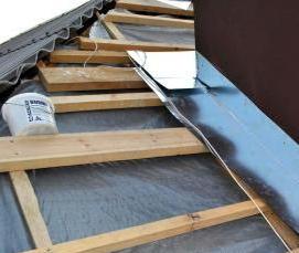 Гидроизоляция профлиста - модель 2