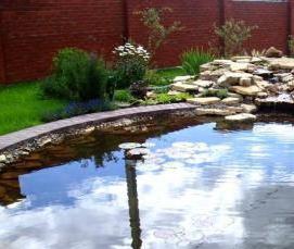 Гидроизоляция пруда глиной - тип 1