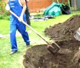 Гидроизоляция пруда глиной - тип 3