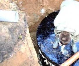 Гидроизоляция септика из бетонных колец изнутри - вариант 4