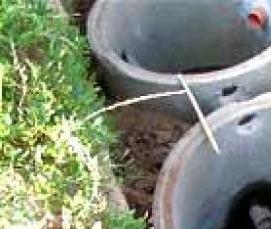 Гидроизоляция септика из бетонных колец - тип 4